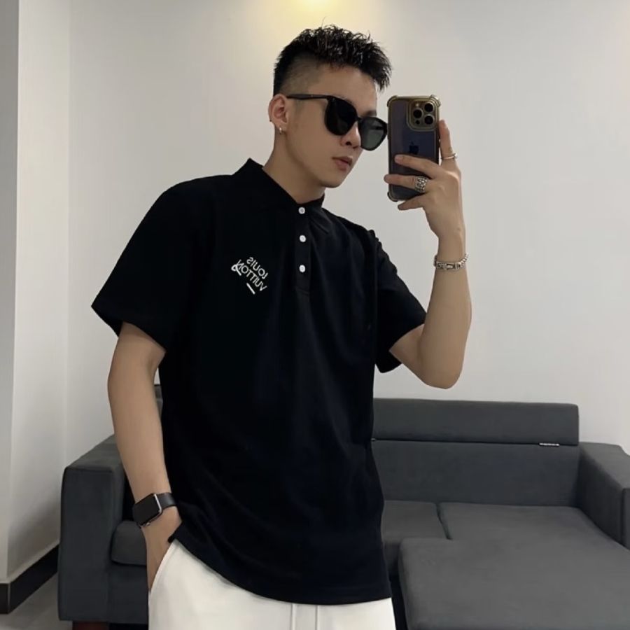 [루이비통] 핀 자수 폴로셔츠