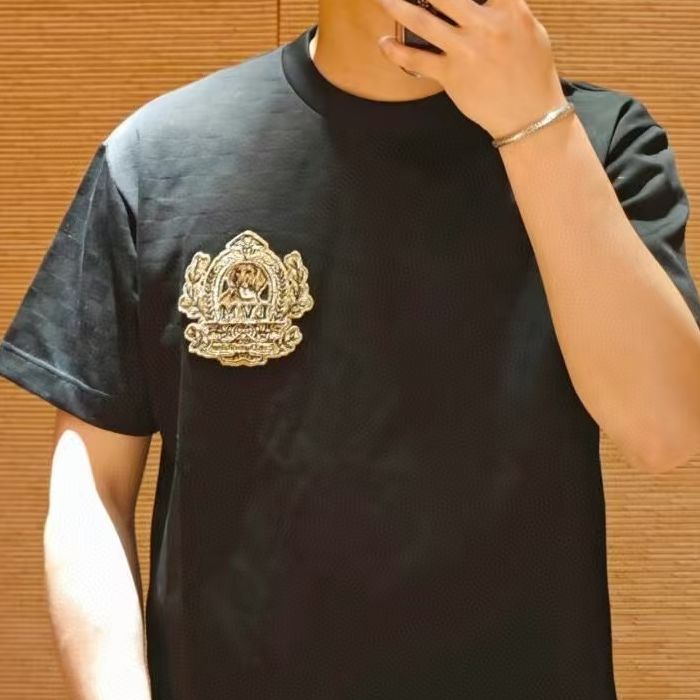 [루이비통] 패턴 배지 티셔츠