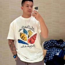 [루이비통] 조개 프린트 티셔츠