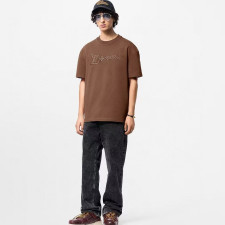 [루이비통] 헴프로프 자수 패치 티셔츠