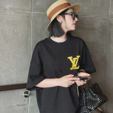 [루이비통] 모노그램 프린트 티셔츠