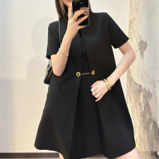 [루이비통] 체인 메탈 버클 드레스