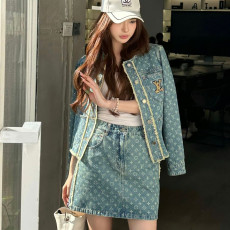 [루이비통] 25 데님 스커트