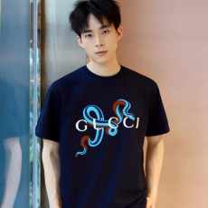 [구찌] 스네이크 프린트 티셔츠