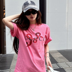 [구찌] 스네이크 프린티드 티셔츠