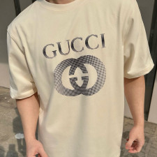 [구찌] 더블 GG 프린트 티셔츠