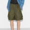 [구찌] 그린 더블 G 자가드 쇼츠