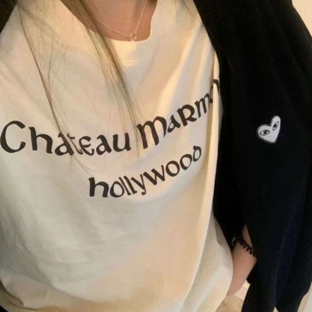 [구찌] 샤토마몽 프린트 티셔츠