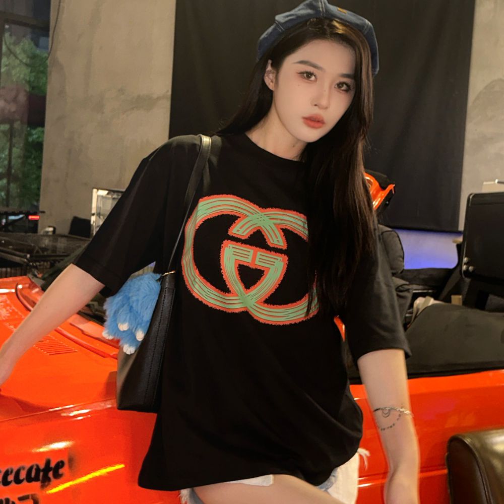 [구찌] 빅 더블 G 티셔츠