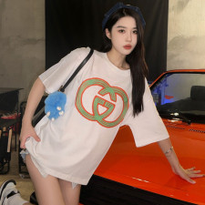 [구찌] 빅 더블 G 티셔츠