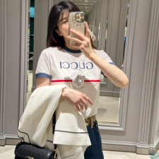 [구찌] 로고 프린트 티셔츠