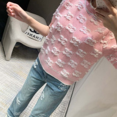 [구찌] 클래식 자가드 니트 울 티셔츠