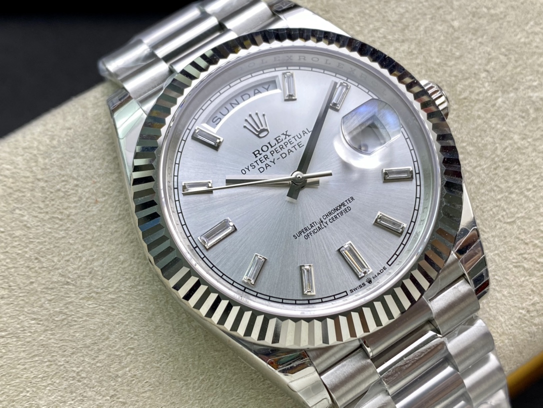 [롤렉스] 롤렉스 데이데이트 40MM 228239 프레지던트  Fluted bezel (플루티드 베젤) Rolex DayDate