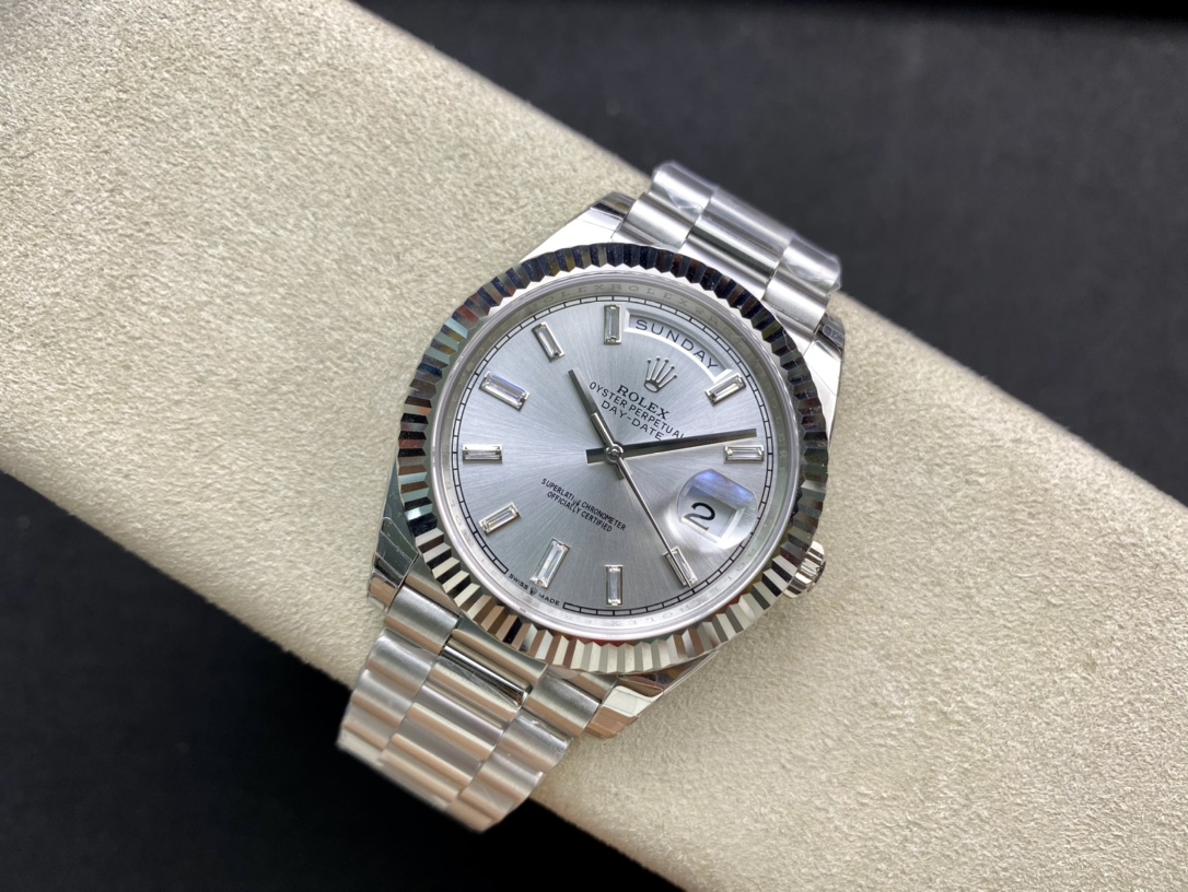 [롤렉스] 롤렉스 데이데이트 40MM 228239 프레지던트  Fluted bezel (플루티드 베젤) Rolex DayDate