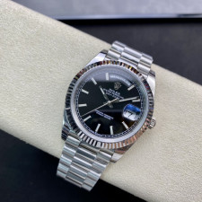 [롤렉스] 롤렉스 데이데이트 40MM 228239 프레지던트 블랙 다이얼 Fluted bezel (플루티드 베젤) Rolex DayDate