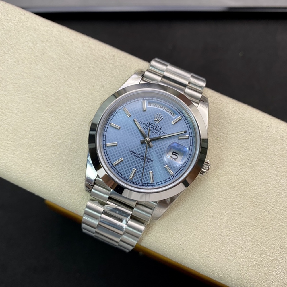[롤렉스] 롤렉스 데이데이트 40MM 228239 프레지던트 블루 다이얼 Domed bezel(돔 베젤) Rolex DayDate