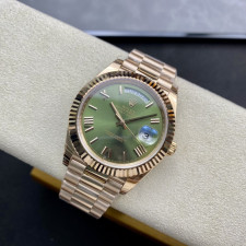 [롤렉스] 롤렉스 데이데이트 맥그리거 워치 40MM 228239 프레지던트 로즈골드 애버그린 다이얼 Fluted bezel (플루티드 베젤) Rolex DayDate