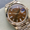 [롤렉스] 롤렉스 데이데이트 40MM 228239 프레지던트 로즈골드 브라운 다이얼 Fluted bezel (플루티드 베젤) Rolex DayDate