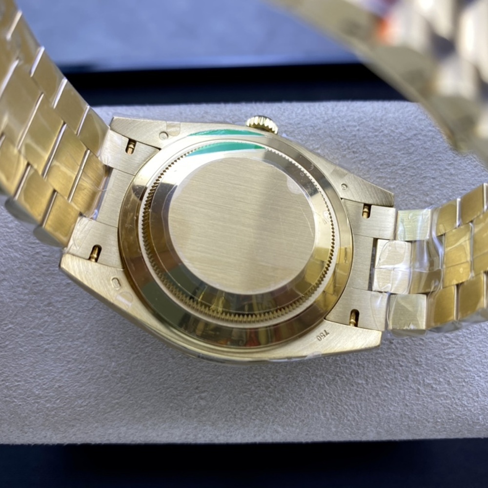 [롤렉스] 롤렉스 데이데이트 40MM 228239 프레지던트 엘로우골드 다이얼 Fluted bezel (플루티드 베젤) Rolex DayDate