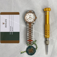 [롤렉스] ROLEX DATEJUST 31mm 126334 데이저스트 로즈골드 텐포인트 콤비 로만 화이트 다이얼 쥬빌레 오이스터