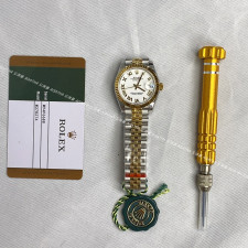[롤렉스]  ROLEX DATEJUST 31mm 126334 데이저스트 엘로우골드 콤비 로만 화이트 다이얼 쥬빌레 밴드