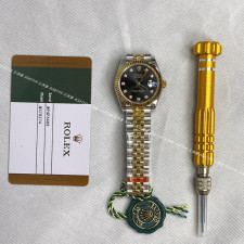 [롤렉스]  ROLEX DATEJUST 31mm 126334 데이저스트 엘로우골드 콤비 텐포인트 블랙 다이얼 쥬빌레(Jubilee)밴드