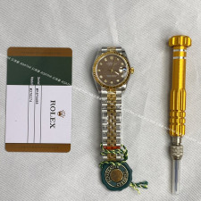 [롤렉스]  ROLEX DATEJUST 31mm 126334 데이저스트 엘로우골드 콤비 텐포인트 초코 다이얼 쥬빌레(Jubilee)밴드