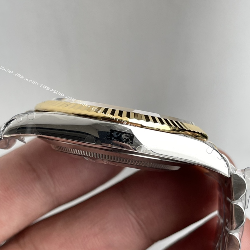 [롤렉스]  ROLEX DATEJUST 36/41mm 126331 데이저스트 로즈골드/엘로우골드 콤비 텐포인트 *ALA*  엘로우골드 다이얼 쥬빌레(Jubilee)밴드