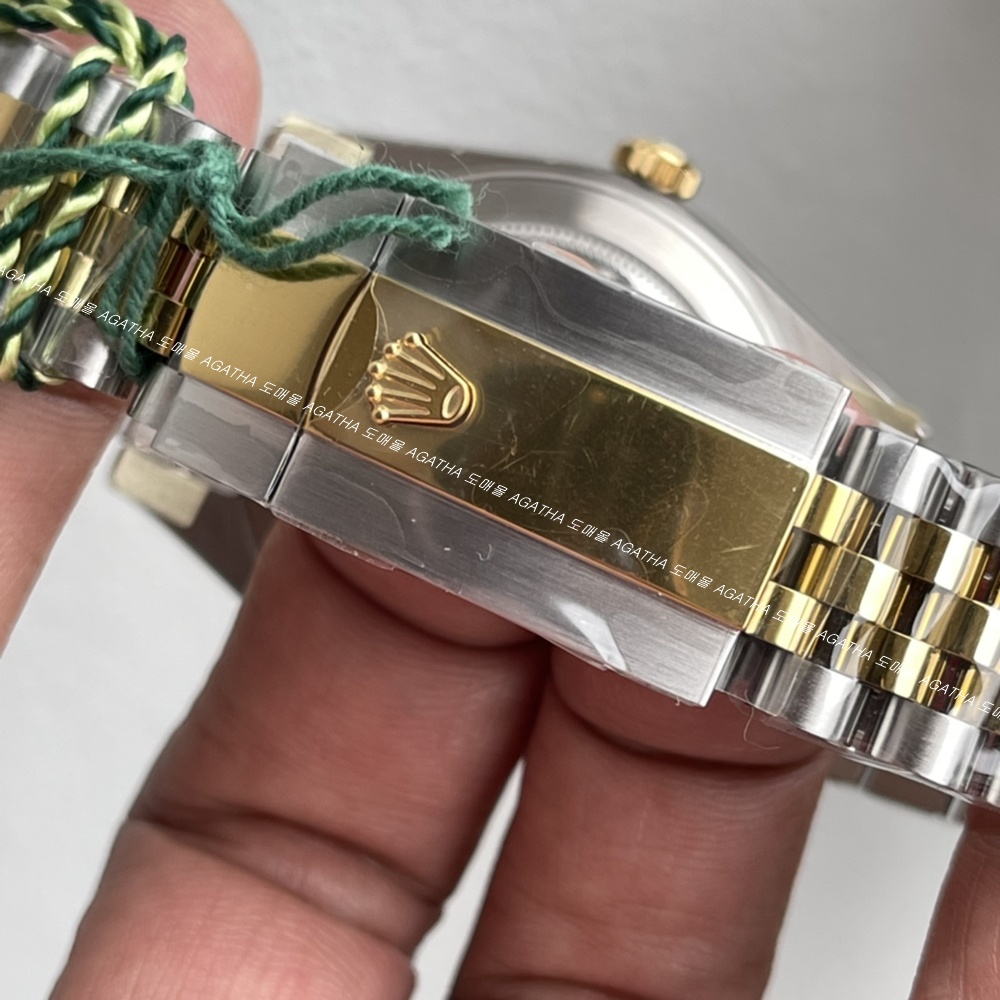 [롤렉스]  ROLEX DATEJUST 36/41mm 126331 데이저스트 로즈골드/엘로우골드 콤비 텐포인트 *ALA*  엘로우골드 다이얼 쥬빌레(Jubilee)밴드
