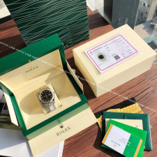 [롤렉스]  ROLEX DATEJUST 36/41mm 126331 데이저스트 로즈골드 콤비 텐포인트 블랙 다이얼 쥬빌레/오이스트(Jubilee)밴드