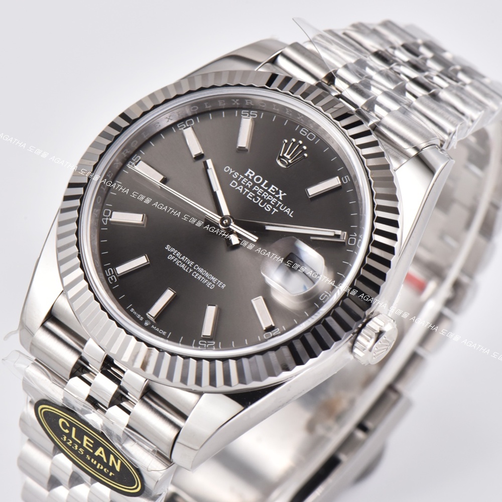 [롤렉스]  ROLEX DATEJUST 36/41mm 126334 데이저스트 인덱스 다크그레이 다이얼 쥬빌레(Jubilee)밴드