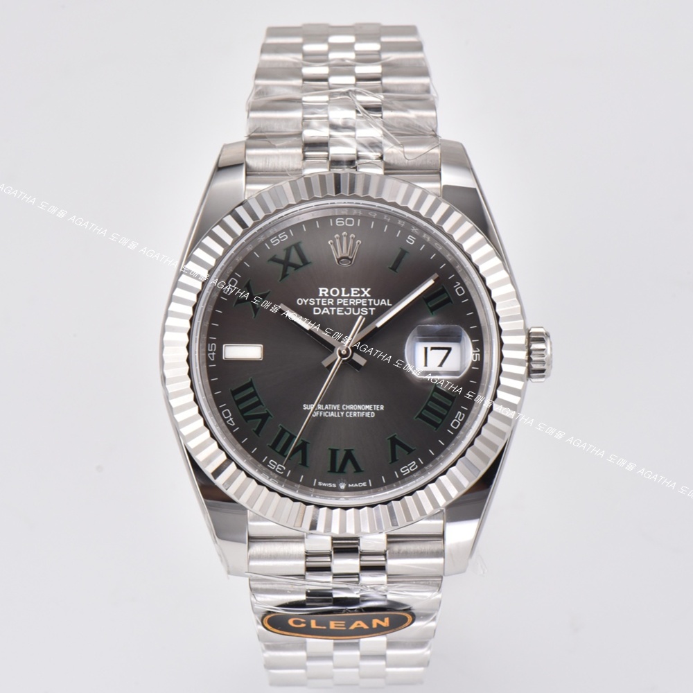 [롤렉스]  ROLEX DATEJUST 36/41mm 126334 데이저스트 로만 다크로듐 다이얼 쥬빌레(Jubilee)밴드