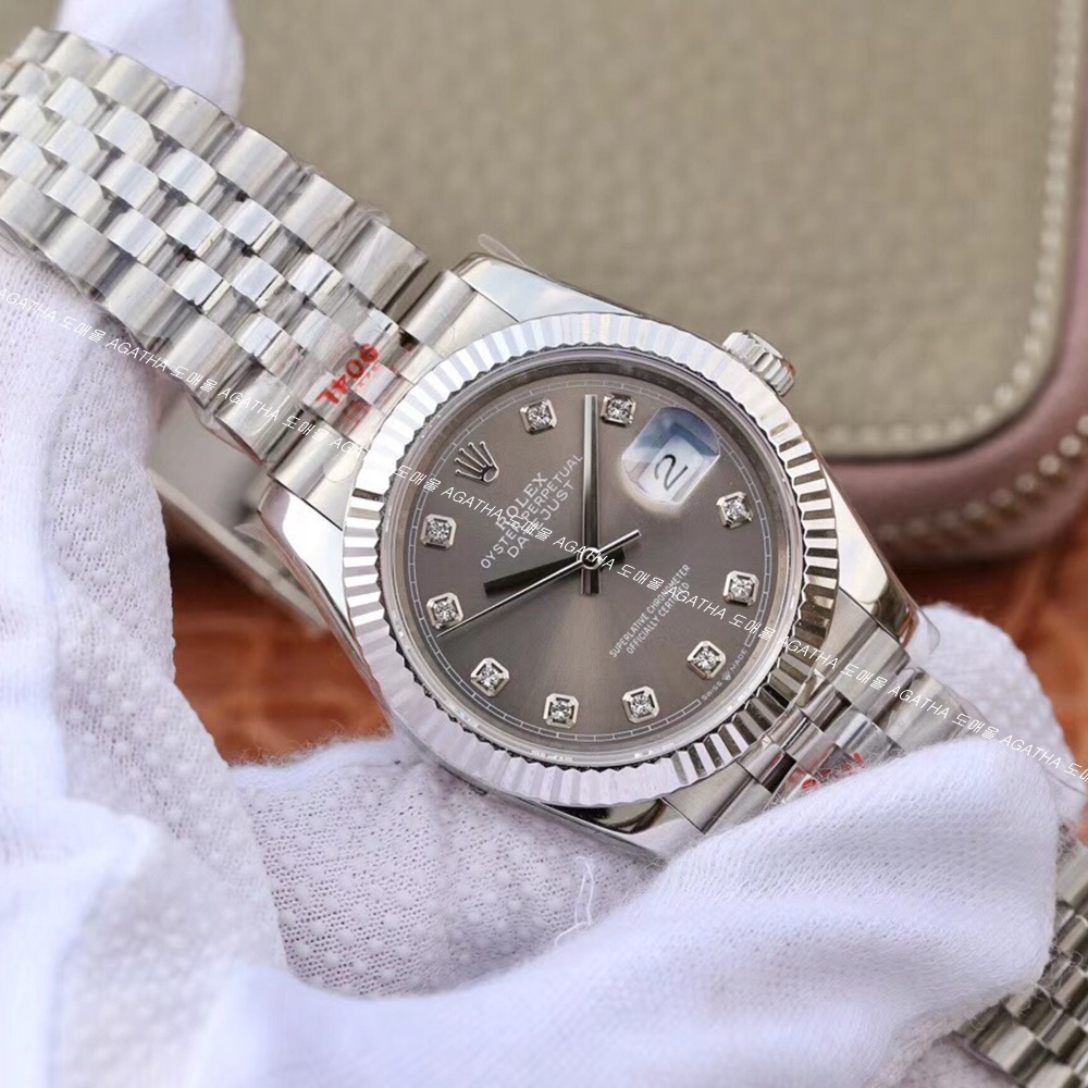 [롤렉스]  ROLEX DATEJUST 36/41mm 126334 데이저스트 텐포인트 다크로듐 다이얼 쥬빌레(Jubilee)밴드