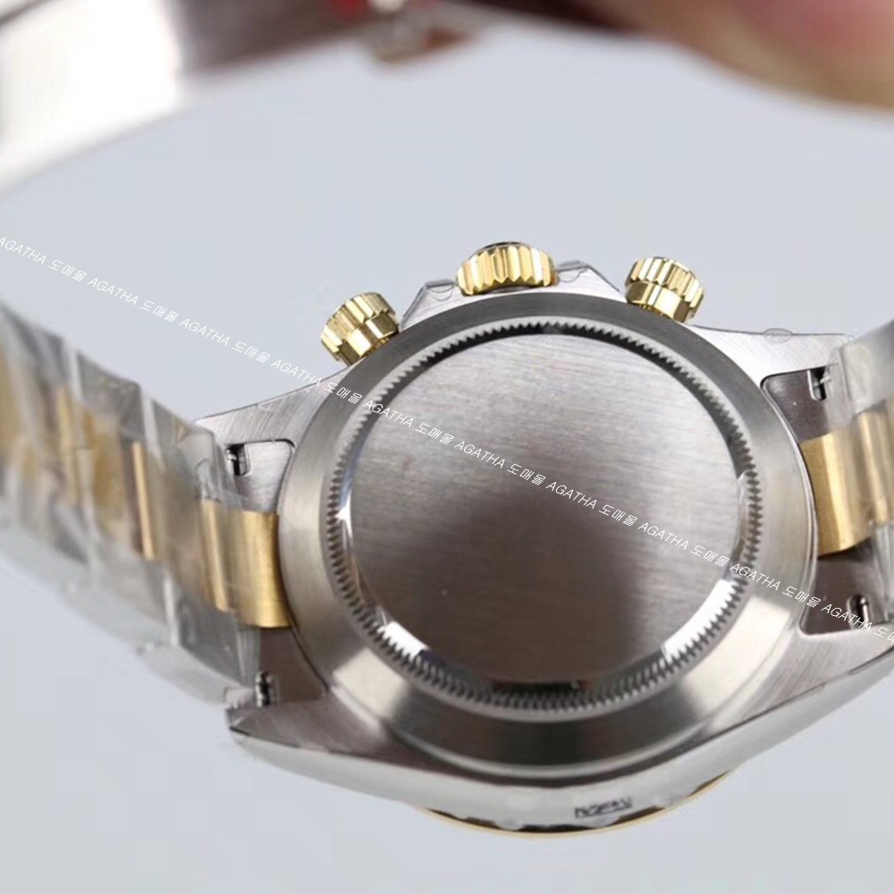 [롤렉스] Rolex Oyster Perpetual Daytona Cosmograph -  롤렉스 데이토나 코스모그래프 40mm 블랙 다이얼 엘로우골드 콤비