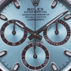 [롤렉스] Rolex Oyster Perpetual Daytona Cosmograph -  롤렉스 데이토나 플래티넘 아이스블루 코스모그래프 40mm 화이트 다이얼 엘로우골드 콤비