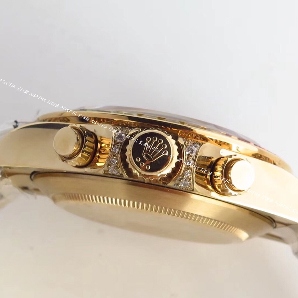 [롤렉스] Rolex Oyster Perpetual Daytona Cosmograph -  롤렉스 데이토나 레인보우 엘로우골드 코스모그래프 40mm