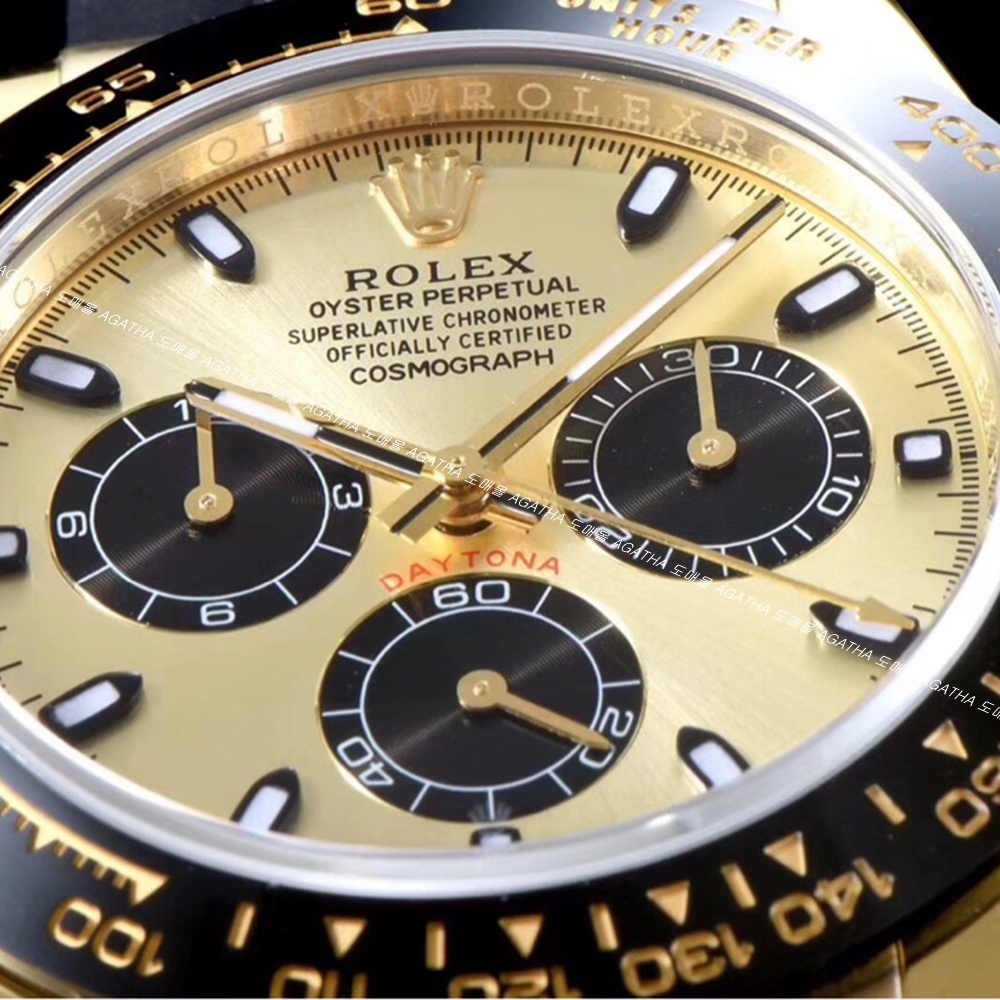 [롤렉스] Rolex Oyster Perpetual Daytona Cosmograph -  롤렉스 데이토나 코스모그래프 40mm 러버밴드