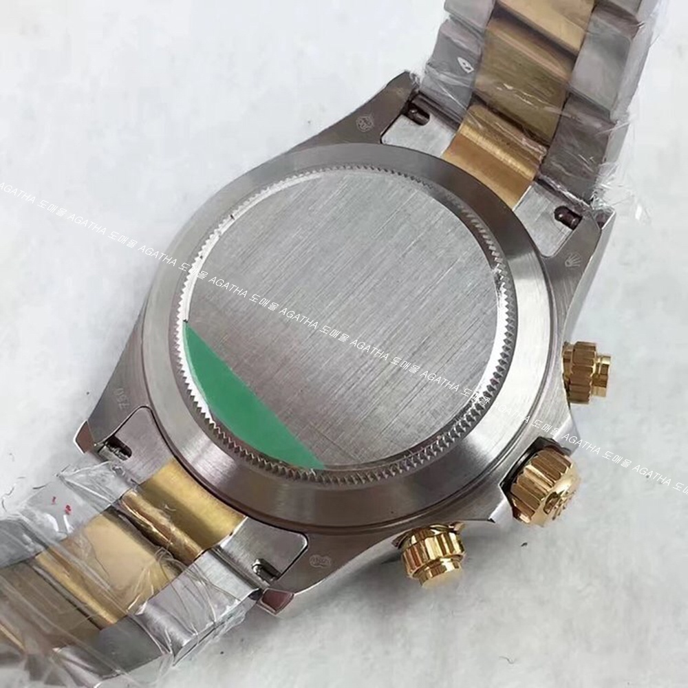 [롤렉스] Rolex Oyster Perpetual Daytona Cosmograph -  롤렉스 데이토나 코스모그래프 40mm 화이트 다이얼 엘로우골드 콤비