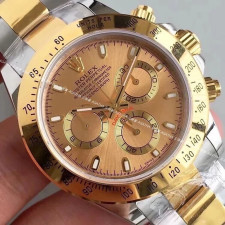 [롤렉스] Rolex Oyster Perpetual Daytona Cosmograph -  롤렉스 데이토나 코스모그래프 40mm 화이트 다이얼 엘로우골드 콤비