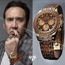 [롤렉스] 롤렉스 Cosmic 크로노그래프 데이토나 11598Saco Leopard Print 40mm