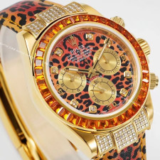 [롤렉스] 롤렉스 Cosmic 크로노그래프 데이토나 11598Saco Leopard Print 40mm