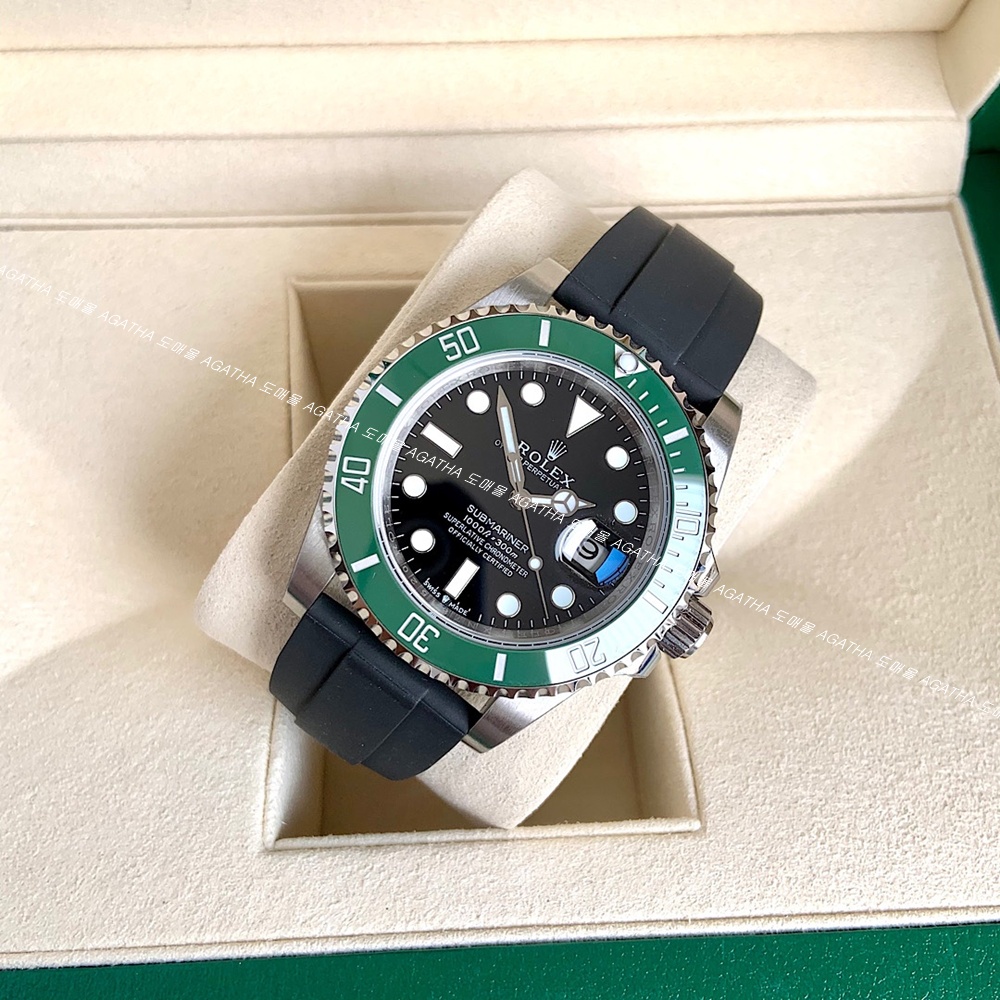 [롤렉스] Rolex 신형 서브마리너 스타벅스 40/41mm Submariner Date  Mens Watch OYSTER PERPETUAL M126610LN - 롤렉스 Submariner 데이트  오이스터스틸