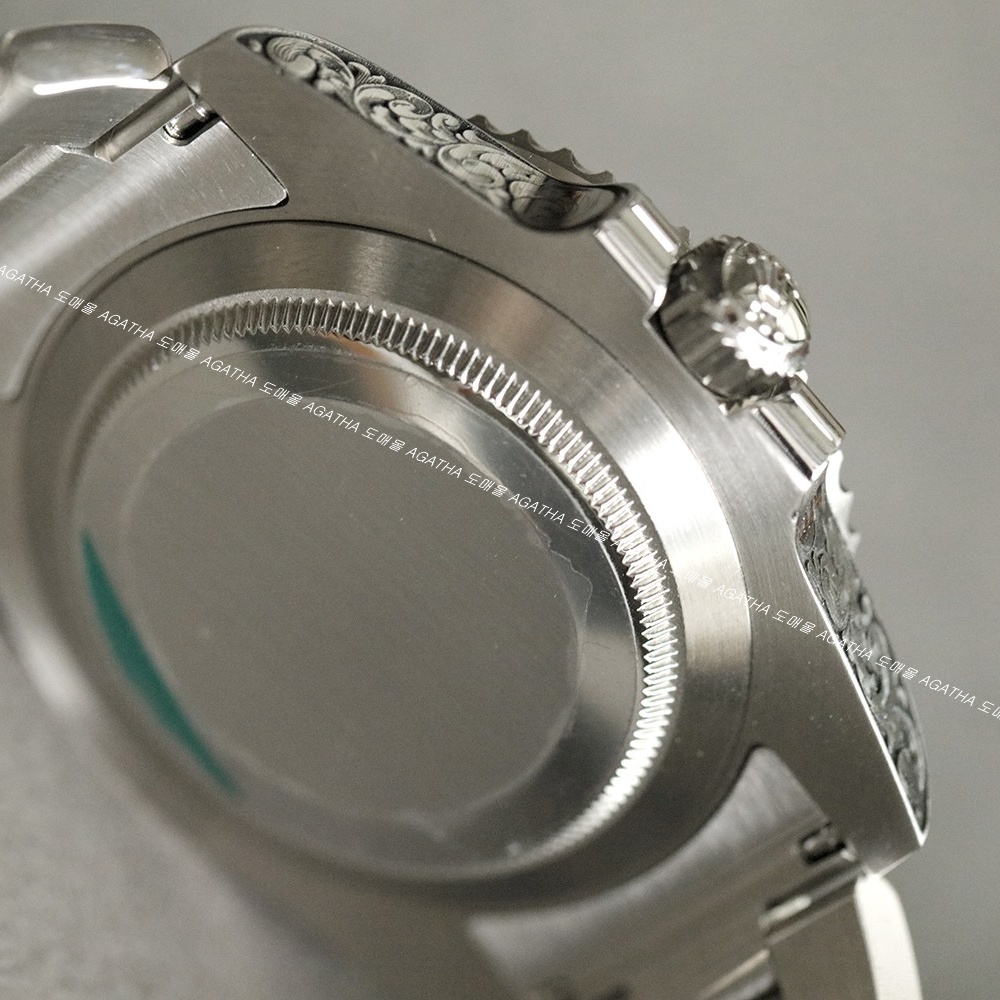 [롤렉스] Rolex 서브마리너 크롬하츠 콜라보 40/41mm Submariner Date  Mens Watch OYSTER PERPETUAL M126610LN - 롤렉스 Submariner 데이트  오이스터스틸