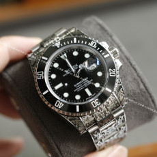 [롤렉스] Rolex 서브마리너 크롬하츠 콜라보 40/41mm Submariner Date  Mens Watch OYSTER PERPETUAL M126610LN - 롤렉스 Submariner 데이트  오이스터스틸