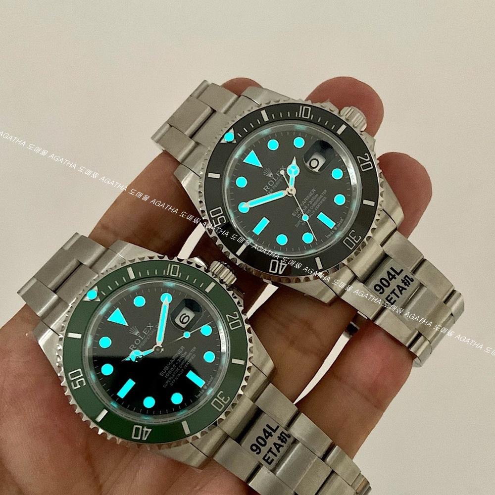 [롤렉스] Rolex 신형 서브마리너 블랙 40/41mm Submariner Date  Mens Watch OYSTER PERPETUAL M126610LN - 롤렉스 Submariner 데이트  오이스터스틸