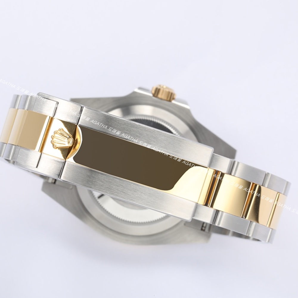 [롤렉스] Rolex 신형 서브마리너 썬레이 청콤비 40/41mm Submariner Date  Mens Watch OYSTER PERPETUAL M126610LN - 롤렉스 Submariner 데이트  오이스터스틸