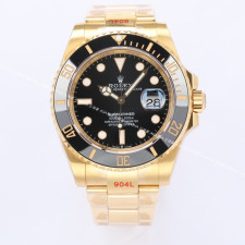 [롤렉스] Rolex 서브마리너 블랙올금장 40/41mm Submariner Date  Mens Watch OYSTER PERPETUAL M126610LN - 롤렉스 Submariner 데이트  오이스터스틸