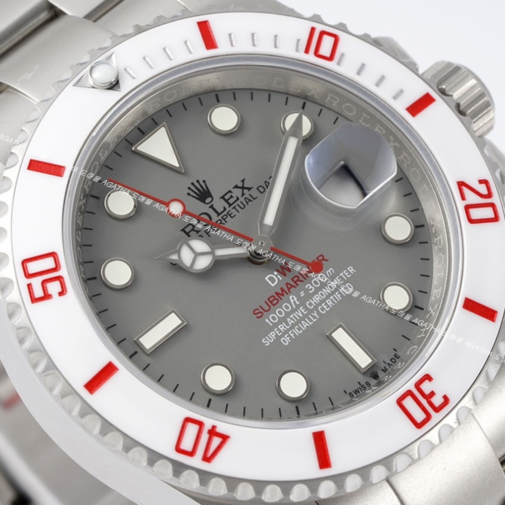 [롤렉스] Rolex 서브마리너 퍼시몬 DiW (Designa Individual Watches) 40/41mm Submariner Date  Mens Watch OYSTER PERPETUAL 19777454 - 롤렉스 Submariner 데이트  오이스터스틸