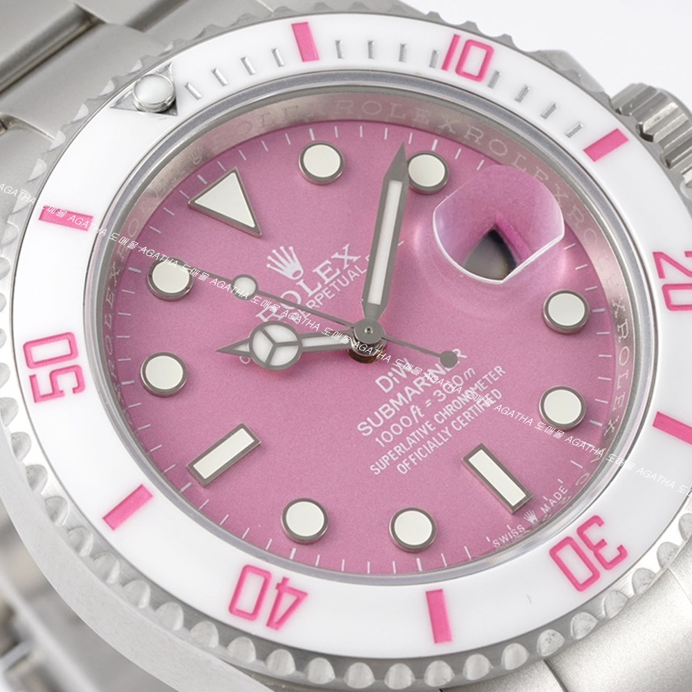 [롤렉스] Rolex 서브마리너 퍼시몬 DiW (Designa Individual Watches) 40/41mm Submariner Date  Mens Watch OYSTER PERPETUAL 19777454 - 롤렉스 Submariner 데이트  오이스터스틸