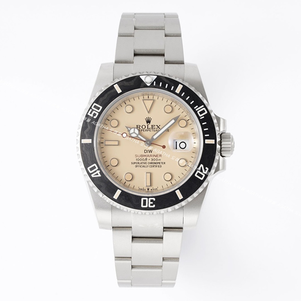 [롤렉스] Rolex 서브마리너 퍼시몬 DiW (Designa Individual Watches) 40/41mm Submariner Date  Mens Watch OYSTER PERPETUAL 19777454 - 롤렉스 Submariner 데이트  오이스터스틸